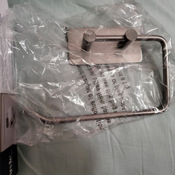 Style Selections Self Adhesive Toilet Paper Holder - Picture 2 of 5